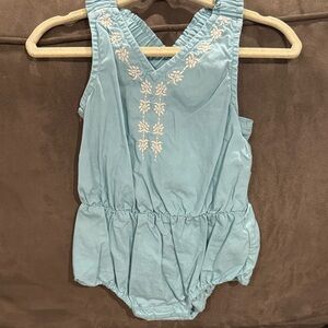 Old Navy Light Blue Baby Outfit